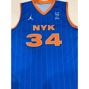 NYK Legacy #34 Blue Jersey Size XL